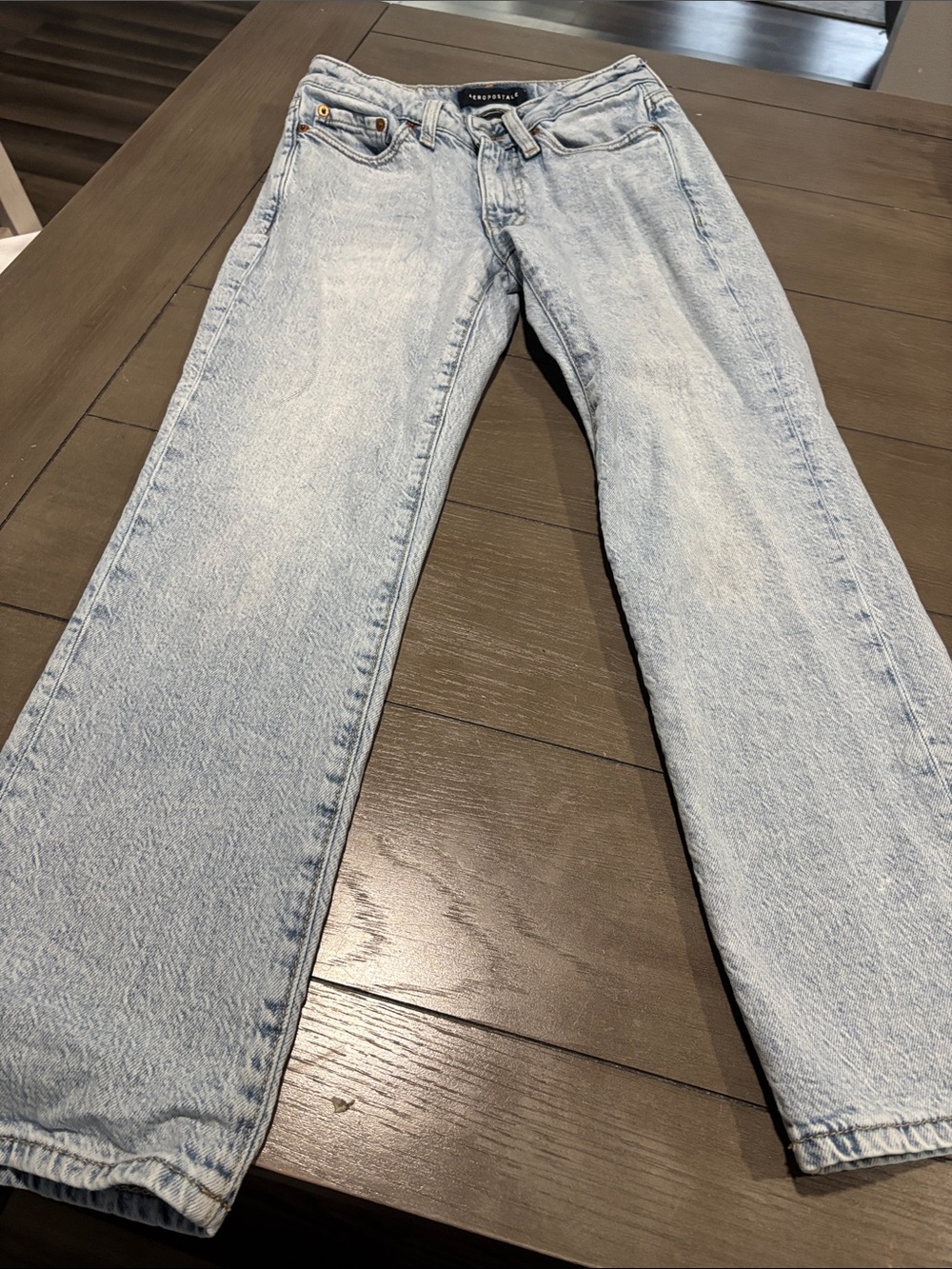 Aeropostale Light Blue Kids Jeans - Straight Leg
